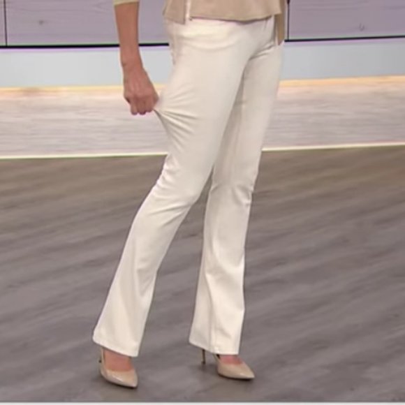 DG2 by Diane Gilman Stretch Knit Twill BootCut Jegging - Picture 12 of 14